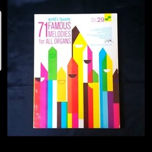 🎹VINTAGE ORGAN SHEET MUSIC